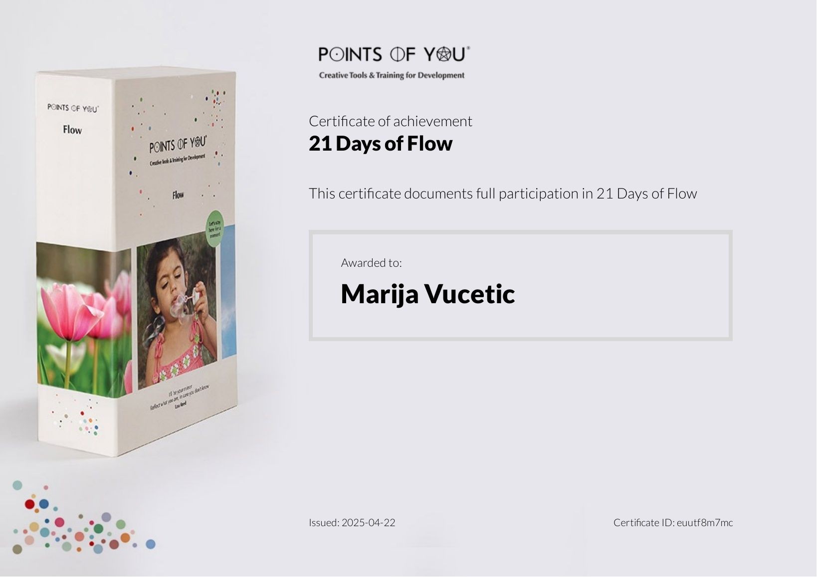 Points of You® – 21-dnevna Flow praksa
